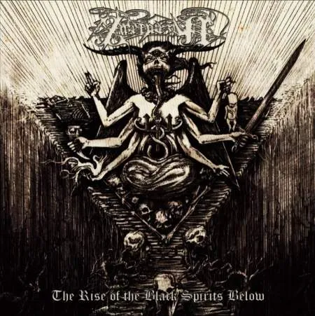 Zwetwezen - The Rise of the Black Spirits Below Album Cover Artwork